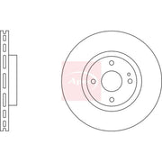 Apec Front Brake Vented Discs & Pads fits Mazda MX-5 1998-2005 1.8