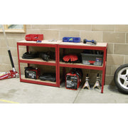 Sealey Racking Unit with 5 Shelves 350kg Capacity Per Level AP6350 Sealey - Dynamic Drive