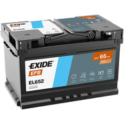 Exide Battery 12V 65Ah 650A EL652