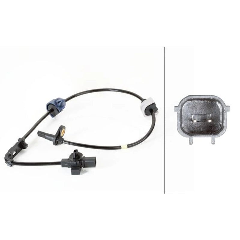 Hella ABS Wheel Speed Sensor Front fits Honda Civic VIII 2005-2012