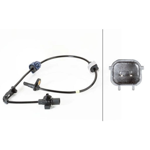 Hella ABS Wheel Speed Sensor Front fits Honda Civic VIII 2005-2012