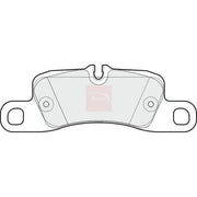 Apec Rear Brake Pad Set fits Porsche Cayenne 2002-2010 4.5 4.8