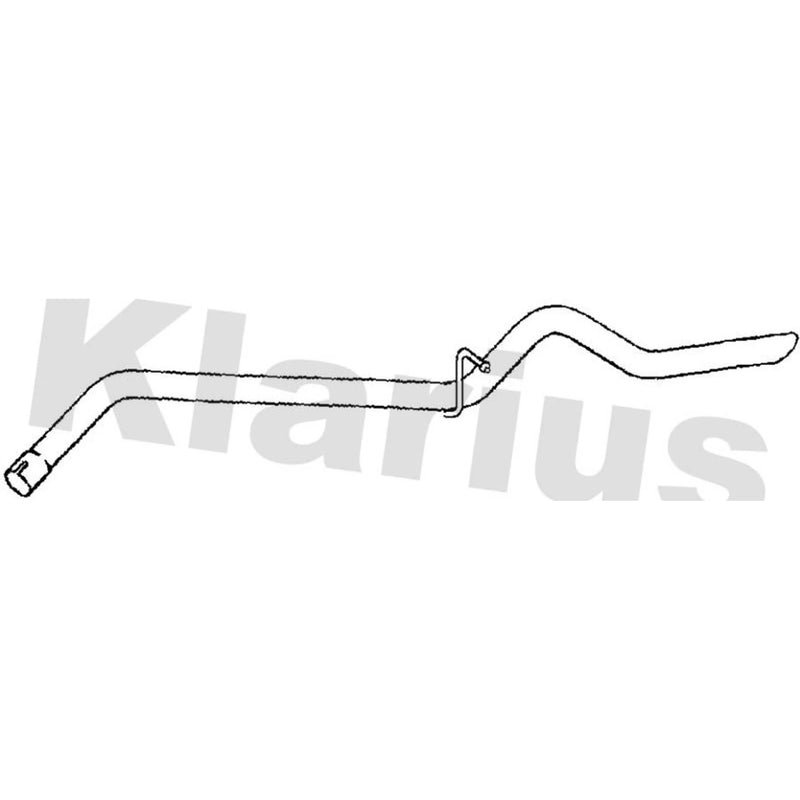 Klarius Exhaust Pipe OD fits Mercedes-Benz A-Class 2004-2012