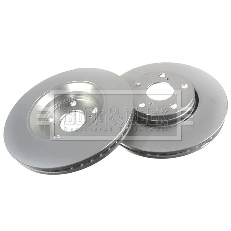 Borg & Beck Front & Rear Brake Discs & Pads fits Toyota Avensis 2008-2018