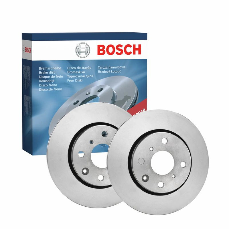 Bosch 2 x Vented Front Brake Discs 0986479239-x2