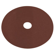 Sealey Fibre Backed Disc115mm 120Grit Pack of 25 WSD45120 Sealey - Dynamic Drive