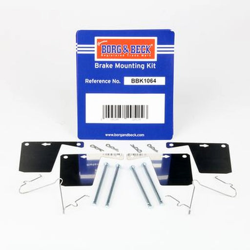 Borg & Beck Brake Pad Accessory Fitting Kit Front BBK1064