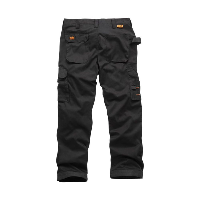 Scruffs Worker Trousers Black 34R Scruffs - Dynamic Drive