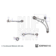 Blue Print Control/Trailing Arm Front Right fits Hyundai I40 I 2012-2019