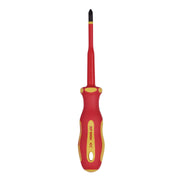 Draper XP1000 VDE Slimline PZ Type Screwdriver, No.2 x 100mm 02166 Draper - Dynamic Drive