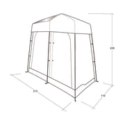 Outwell Seahaven Comfort Station Double Shower Toilet Tent Outwell - Dynamic Drive