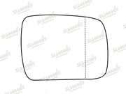 Summit Heated Base Plate With Standard Mirror Glass fits Land Rover Discovery 09 to 13 RHS Summit - Bars 4 Cars