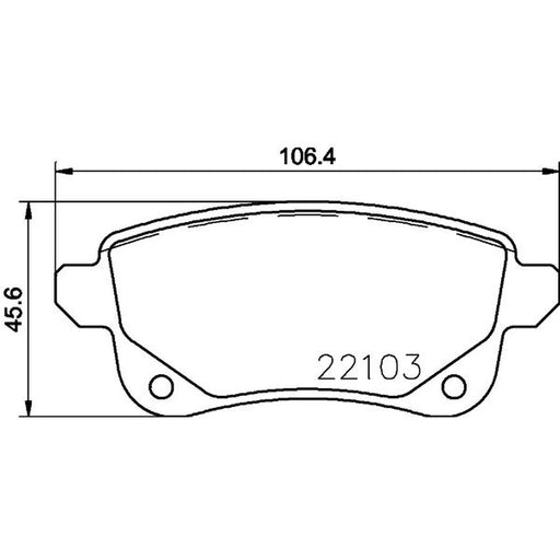 Mintex Rear Brake Solid Discs & Pads fits Renault Espace V 2015-2023 1.6 2.0