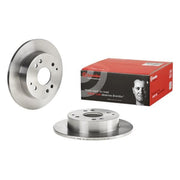 Brembo Rear Brake Solid Discs & Pads fits Rover 600 I 1993-1999