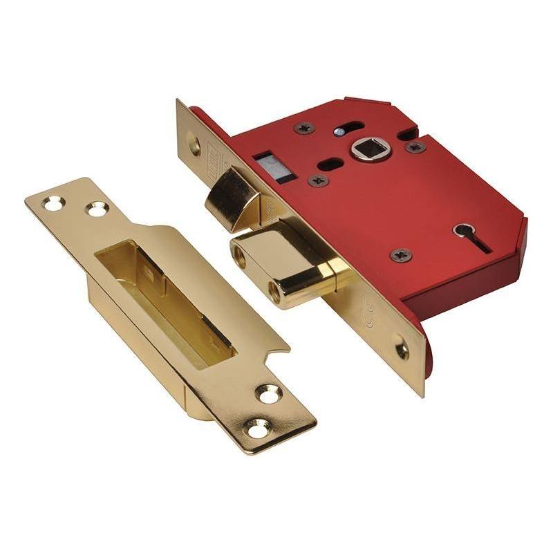 Union StrongBOLT 2205S 5 Lever Mortice Sashlock Polished Brass 81mm 3in Visi UNION - NN4 Online