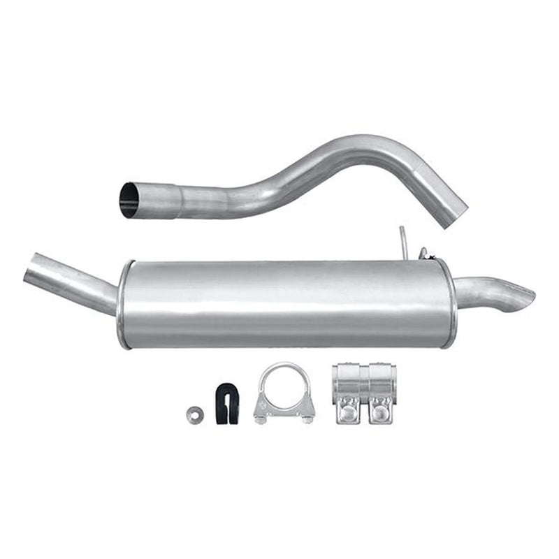Hella End Silencer Rear fits Nissan Kubistar 2003-2009 1.2 1.6