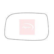 Apec Exterior Wing Mirror Glass Left fits Toyota Avensis 1999-2008