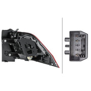 Hella Tail Light / Lamp WY21W Left fits VW Tiguan 2016-2024 1.4 1.5 1.6 2.0