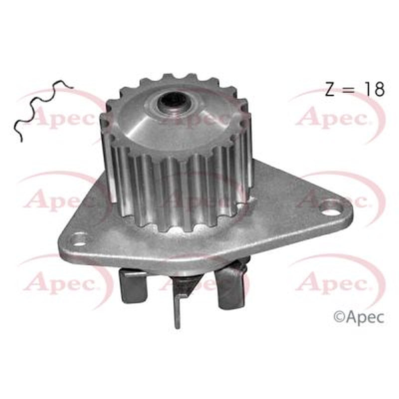 Apec Engine Cooling Water Pump fits Citroën C2 2005-2009 1.4