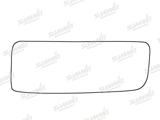 Summit Stick-On Commercial Lower Blind-Spot Mirror Glass fits Volkswagen Crafter 06 on RHS Summit - Bars 4 Cars