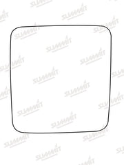 Summit Stick-On Commercial Mirror Glass fits Vauxhall Combo 02 on LHS RHS Summit - Bars 4 Cars