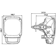 Hella Headlight Headlamp T4W Left