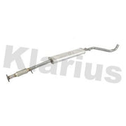 Klarius Box With Centre Pipe Centre fits Fiat 500 2007 on 1.4