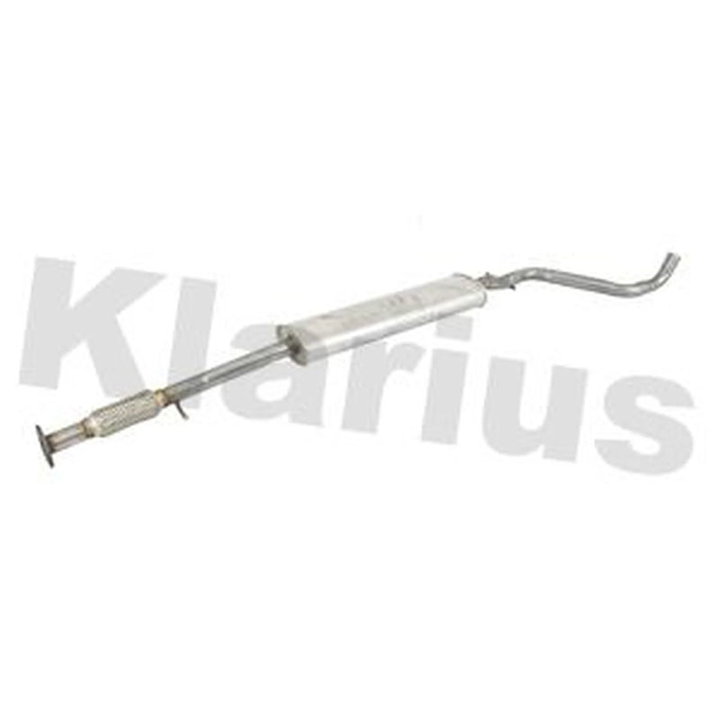 Klarius Box With Centre Pipe Centre fits Fiat 500 2007 on 1.4