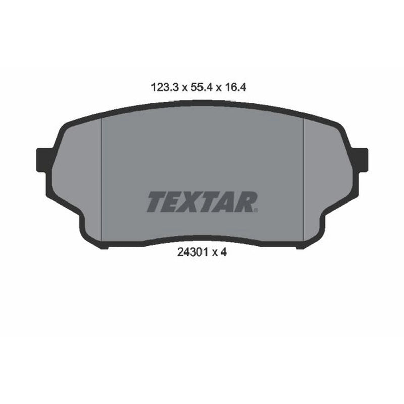 Textar Front Brake Pad Set 2430101