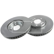 Borg & Beck Front & Rear Brake Discs & Pads fits Hyundai I30 2007-2012