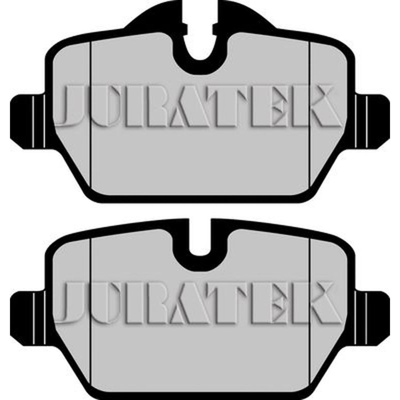 Juratek Rear Brake Pad Set fits BMW 1 2004-2012