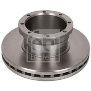 Febi 2 x Vented Rear Brake Discs 173123-x2
