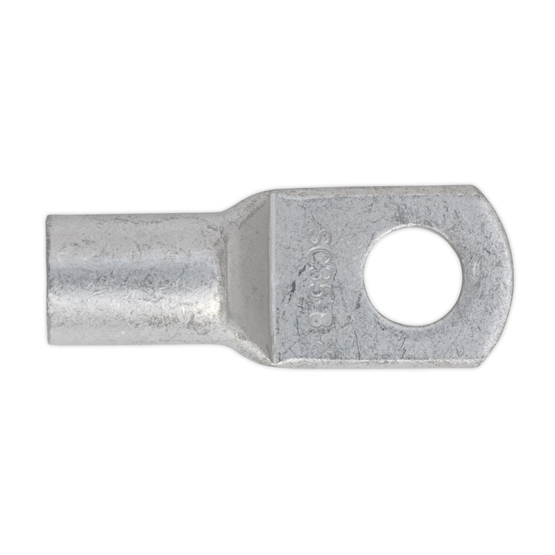 Sealey Copper Lug Terminal 35mmï x 8mm Pack of 10 LT358 Sealey - Dynamic Drive