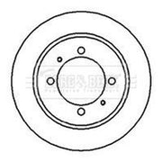 Borg & Beck Front & Rear Brake Discs & Pads fits Mitsubishi Lancer 1992-1996 1.8