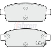 Fahren Rear Brake Pad Set FBP3269