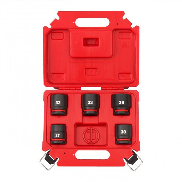 Milwaukee 1In Socket Set Std-5Pcs - image 1