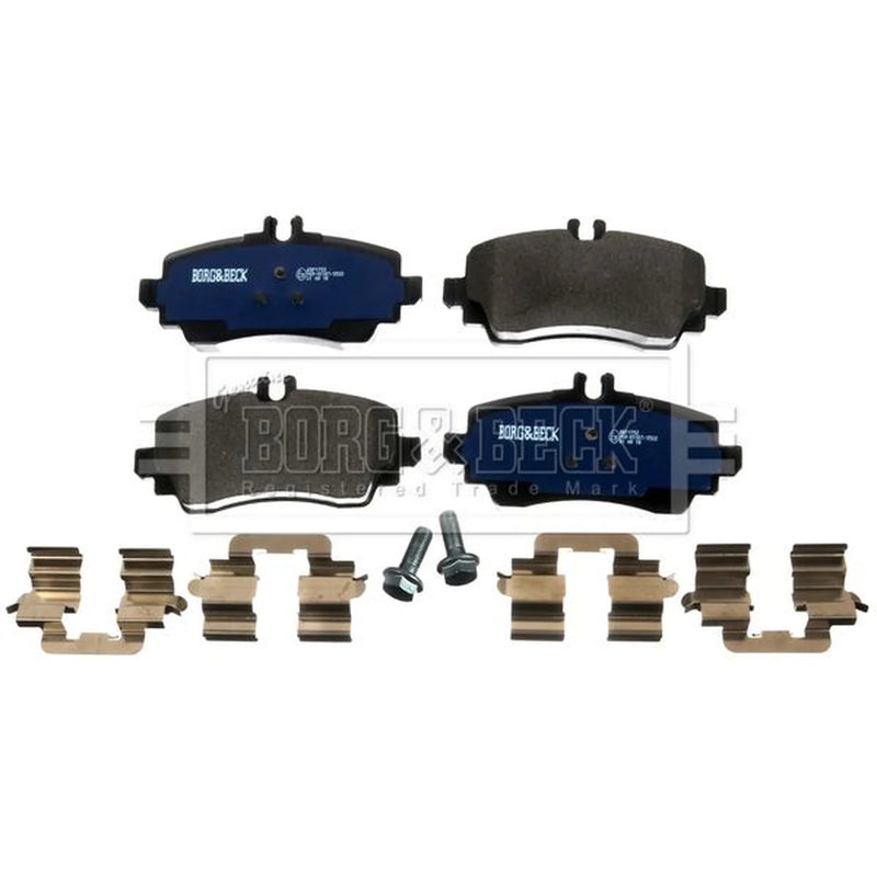 Borg & Beck Front Brake Vented Discs & Pads fits Mercedes-Benz A-Class 1997-2004