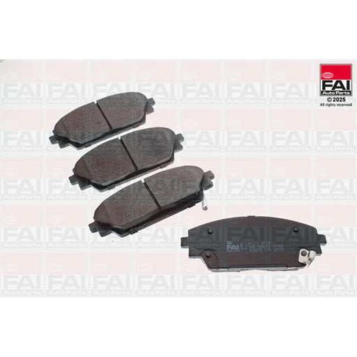 FAI Front Brake Pad Set fits Mazda 3 2013-2019 1.5 2.0 2.2