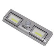 Sealey GL931 Auto Light 1.2W COB LED with PIR Sensor 3 x AA Cell Sealey - Dynamic Drive