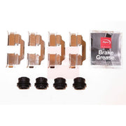 Apec Brake Pad Accessory Fitting Kit Rear fits Opel Adam 2014-2019 1.0 1.4