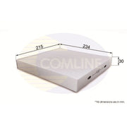 Comline Full Service Kit with Air, Oil, Fuel & Cabin Filters fits Mazda B-Serie