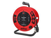 Faithfull Power Plus Open Cable Reel 240V 20m 13A 4 Socket (1.25mm Cable) Faithfull Power Plus - NN4 Online