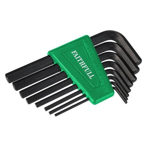 Faithfull Imperial Short Arm Hexagon Key Set, 8 Piece Faithfull - NN4 Online