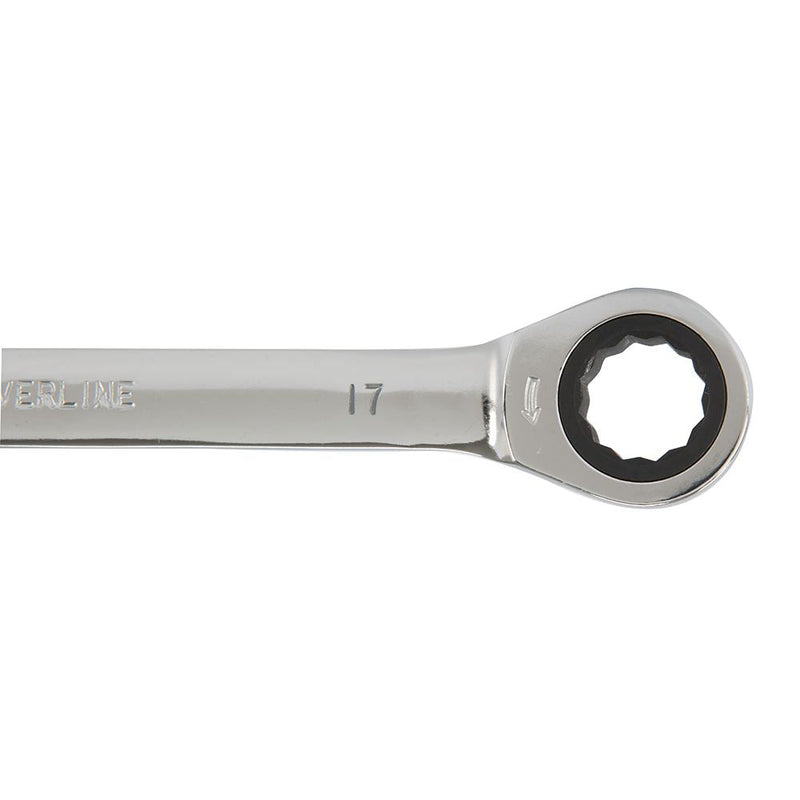 Silverline Fixed Head Ratchet Spanner Set 6pce 8 - 17mm Silverline - Dynamic Drive