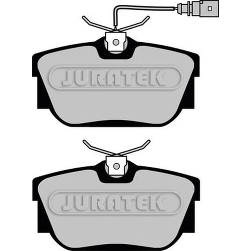 Juratek Rear Brake Pad Set fits Seat Alhambra 1996-2010 1.8 1.9 2.0 2.8
