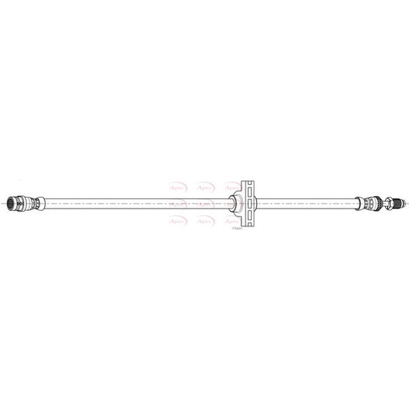 Apec Brake Hydraulic Hose Line Front fits BMW 2 Active Tourer 2013-2021