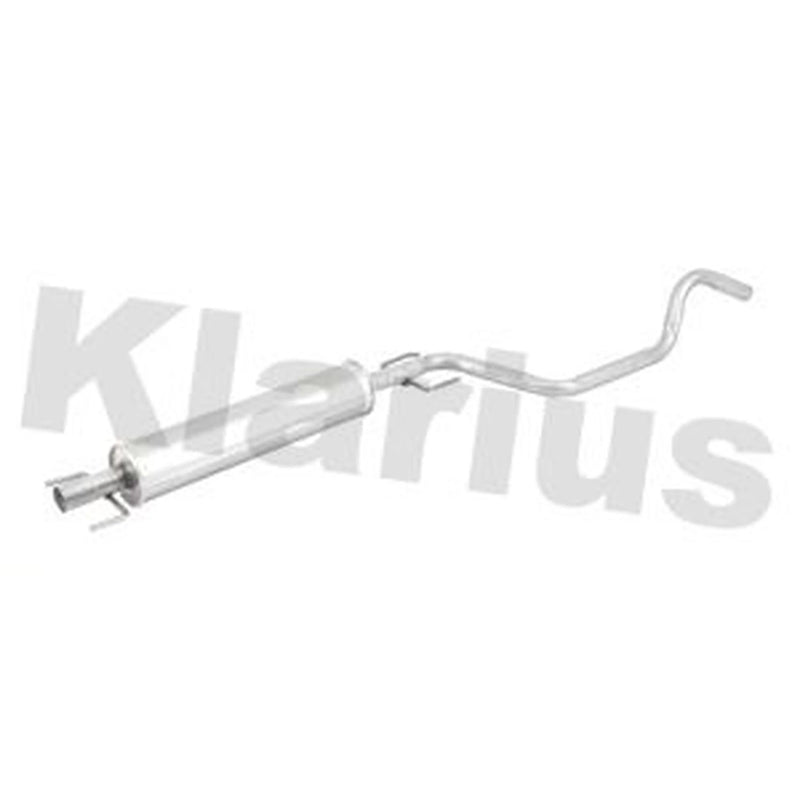 Klarius Box With Centre Pipe Centre fits Opel Zafira Family B 2005-2015 1.6 1.8
