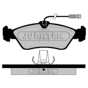 Juratek Rear Brake Pad Set fits Mercedes-Benz Sprinter 3-T 1995-2006