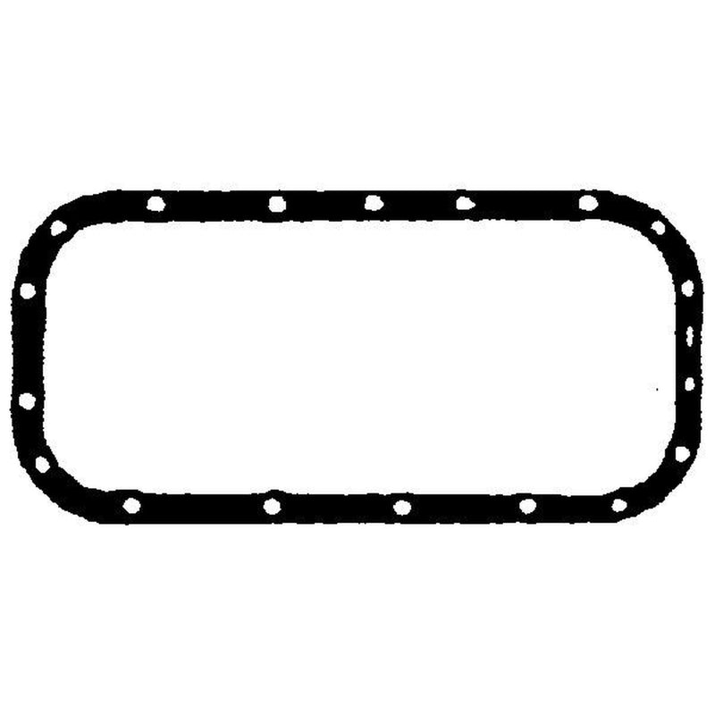 BGA Oil Sump Gasket Wide 1mm Thick fits Volvo 140 1966-1975 1.8 2.0