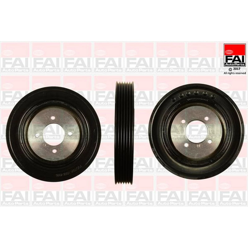 FAI Crank Shaft Belt Pulley fits Citroën Berlingo / Berlingo First 1998-2005 1.9